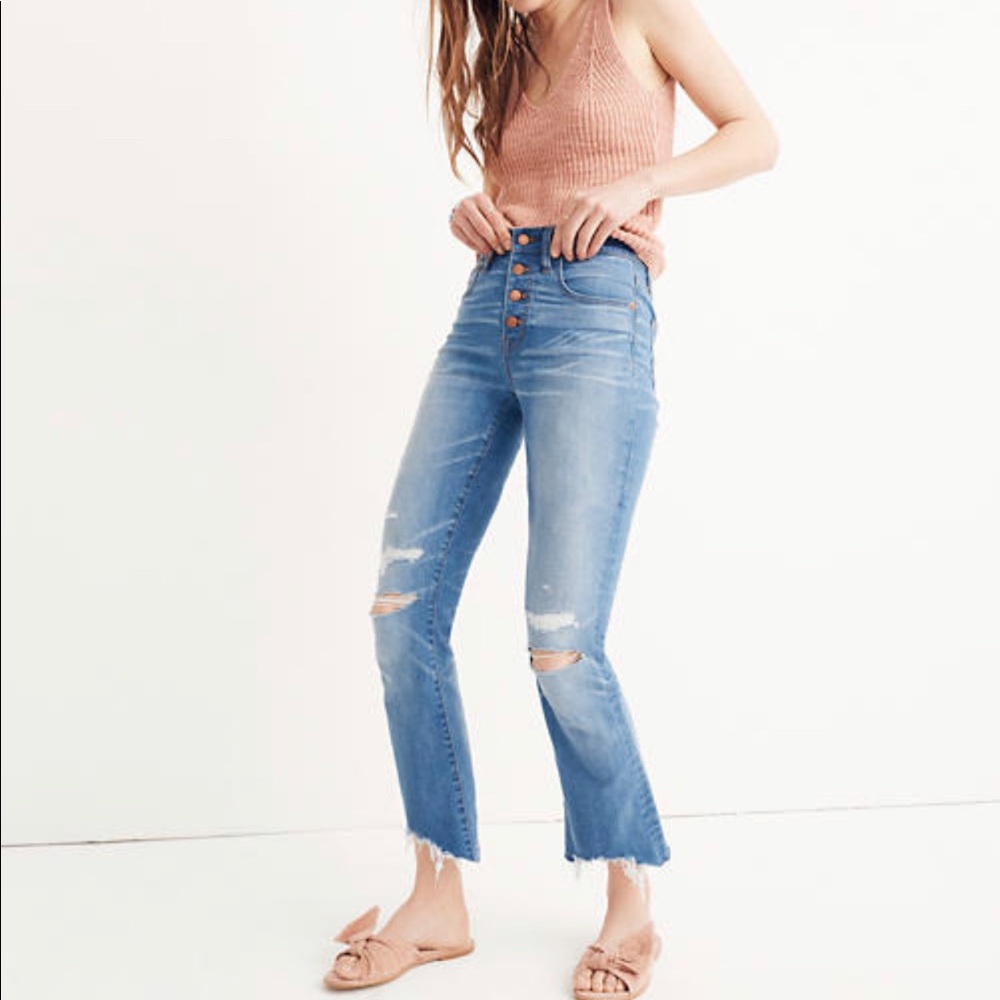 Madewell Cali Demi Jeans